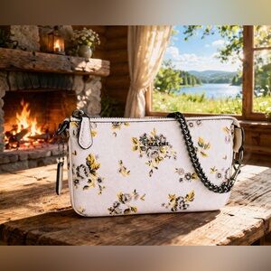Coach Nolita  Prairie Print Gunmetal Hardware